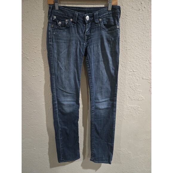 True Religion Denim - True Religion Women Skinny Denim Jeans, Flap Pockets, Size 27
